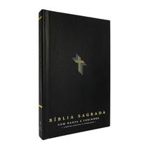Bíblia ARC com Harpa e Corinhos, Capa Dura, Cruz de Cristo de Vida melhor