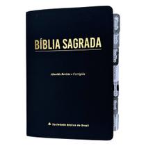 Biblia basica Arc Preta com Abas adesivas Letra gigante Biblia basica Arc Preta com Abas adesivas Letra gigante