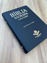 Bíblia básica preta SBB revista e corrigida