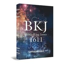 Bíblia bkj 1611 lettering bible - universo