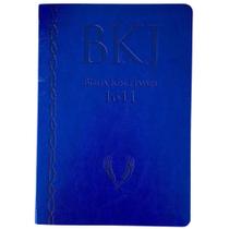 Bíblia BKJ 1611 Slim Ultrafina Ampliada Versão Corrigida Fiel King James