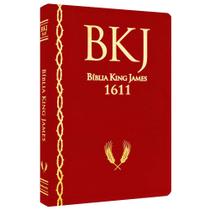 Bíblia BKJ1611 Ultrafina Ampliada Vermelha