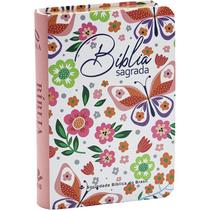 Biblia bolso - naa semi luxo borboleta - SBB Biblia bolso - naa semi luxo borboleta - SBB