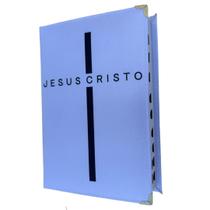 Biblia Branca Jesus Cristo ARC Sbb LP - Capa dura acolchoada com índice Biblia Branca Jesus Cristo ARC Sbb LP - Capa dura acolchoada com índice