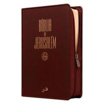Bíblia Católica Bolso - Bíblia de Jerusalém Zíper Paulus - Nova Edição Revista e Ampliada Bíblia Católica Bolso - Bíblia de Jerusalém Zíper Paulus - Nova Edição Revista e Ampliada