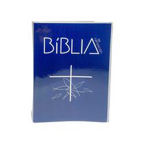 Biblia Católica De Mesa E Capa Flexível Simples 19cm - Editora Santuário