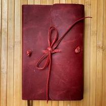 Bíblia com capa em couro texas red com laço - Cort Couros