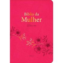 Bíblia da Mulher Deus e Elas Cor Rosa Capa Luxo NAA Pão Diário Bíblia da Mulher Deus e Elas Cor Rosa Capa Luxo NAA Pão Diário