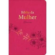 Bíblia da mulher - Deus e elas - rosa