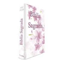 Bíblia da Mulher Florida Rosa - Capa Dura - NVI