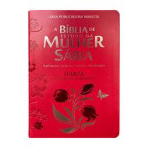 Biblia Da Mulher Sabia Harpa Avivada Texto E Mapa Coloridos - CPP