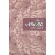 Bíblia da Mulher Vitoriosa Letra Gigante NVI Capa Dura Onça Bíblia da Mulher Vitoriosa Letra Gigante NVI Capa Dura Onça