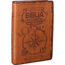 Biblia Das Descobertas Adolescente Marrom Ntlh