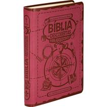 Bíblia das Descobertas para Adolescentes Feminina Capa Luxo Rosa Nova Tradução na Linguagem de Hoje Jovens Adolescentes