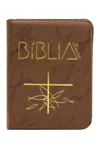 Bíblia de Aparecida - Bolso Zíper Flexível Marrom - SANTUARIO