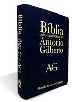 Bíblia De Estudo Antônio Gilberto Tamanho Grande Capa Luxo C - Mega Variedade