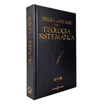 Bíblia de Estudo com Teologia Sistemática NVI Capa Dura Preta Bíblia de Estudo com Teologia Sistemática NVI Capa Dura Preta