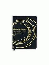 Bíblia de estudo Cristo em toda a escritura - Preta - Editora Central Gospel