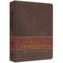 Bíblia de Estudo Cronológica Aplicação Pessoal - ARC - Marrom