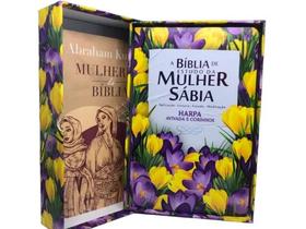 Bíblia de Estudo da Mulher Sábia+ Livro Mulheres da Bíblia+ Box personalizado colecionável