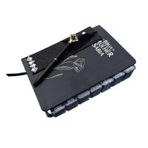 Bíblia de Estudo da Mulher Sábia Magnólia Preta Marca pagina Caneta Ful Color Personalizada com abas Bíblia de Estudo da Mulher Sábia Magnólia Preta Marca pagina Caneta Ful Color Personalizada com abas