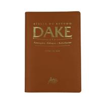 Biblia De Estudo Dake - Caramelo