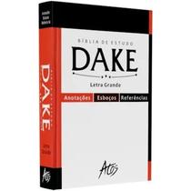 Bíblia de Estudo Dake Letra grande Capa Dura Branca Bíblia de Estudo Dake Letra grande Capa Dura Branca