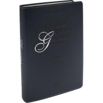 Bíblia de Estudo de Genebra Letra Grande - Azul