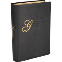 Bíblia de Estudo de Genebra - Letra Grande - Couro Legítimo