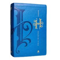 Biblia de estudo hagnos comentários harold willmington capa luxo azul Biblia de estudo hagnos comentários harold willmington capa luxo azul