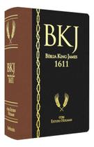 Bíblia De Estudo Holman DUOTONE Marrom E Preta Luxo King James 1611 Bíblia De Estudo Holman DUOTONE Marrom E Preta Luxo King James 1611