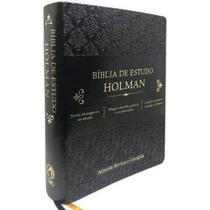 Bíblia de Estudo Holman Preta - Bíblia de Estudo Holman Preta -