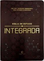 Bíblia De Estudo Integrada - Marrom - Editora Thomas Nelson