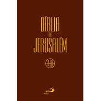 Bíblia de Estudo Jerusalém Média Capa Cristal - Paulus