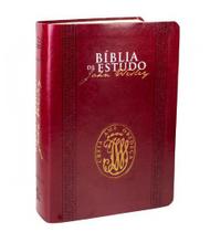 Bíblia de Estudo John Wesley - Vinho