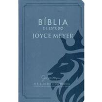 Bíblia de Estudo Joyce Meyer - Azul Leão - Bello