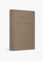 Bíblia de Estudo Joyce Meyer Marron Claro