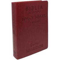 Bíblia De Estudo Joyce Meyer Nvi Letra Grande Capa Lux
