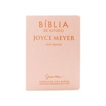 Bíblia De Estudo Joyce Meyer - Nvi - Letra Grande - Capa Luxo Salmão Bíblia De Estudo Joyce Meyer - Nvi - Letra Grande - Capa Luxo Salmão