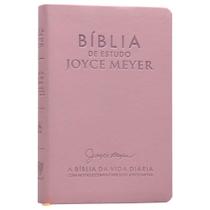 Bíblia de Estudo Joyce Meyer Nvi Letra Normal Capa Pu Nude