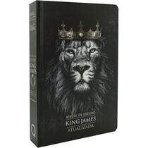 Biblia De Estudo King James Atualizada Capa Dura Rei Dos Reis Edifique