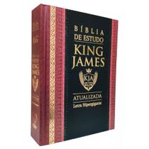 Bíblia de Estudo King James Atualizada Hipergigante Full Collor Capa Dura Bíblia de Estudo King James Atualizada Hipergigante Full Collor Capa Dura