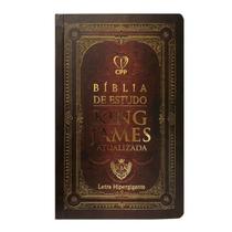 Bíblia de Estudo King James Atualizada KJA Capa Dura 15x24cm