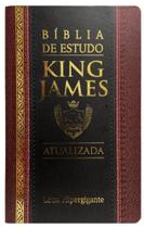 Bíblia de Estudo King James Atualizada - Letra Hipergigante - Capa Dura