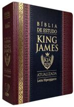 Bíblia de Estudo King James Atualizada - Letra Hipergigante - Capa Dura