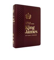Bíblia De Estudo King James - Capa Luxo - Grande