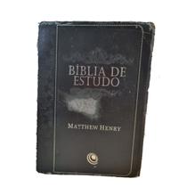 Bíblia de Estudo Matthew Henry ARC Preta