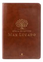 Bíblia de Estudo Max Lucado - Capa Marrom