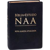 Bíblia De Estudo Naa: Capa Em Couro Legítimo. Nova Almeida Atualizada (Naa)