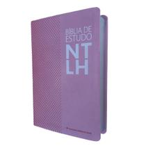 Bíblia de Estudo NTLH rosa Linguagem simples